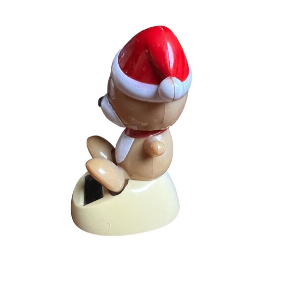 Christmas Teddy Bear Solar Powered Works - Picture 4 of 6